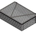 product shot light duty basket with lid