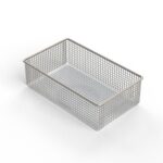 Light Duty Industrial Wire Basket, No Lid